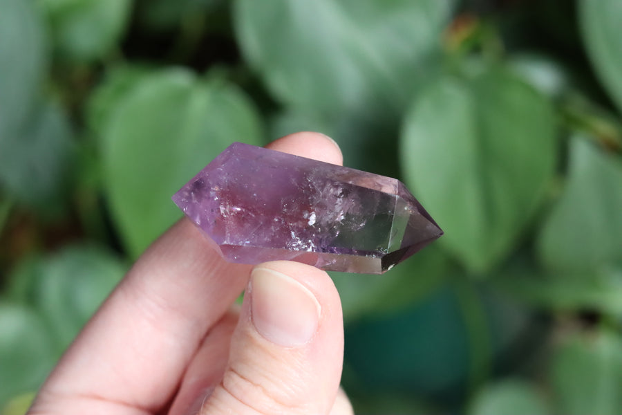 Amethyst double terminated point 1 new