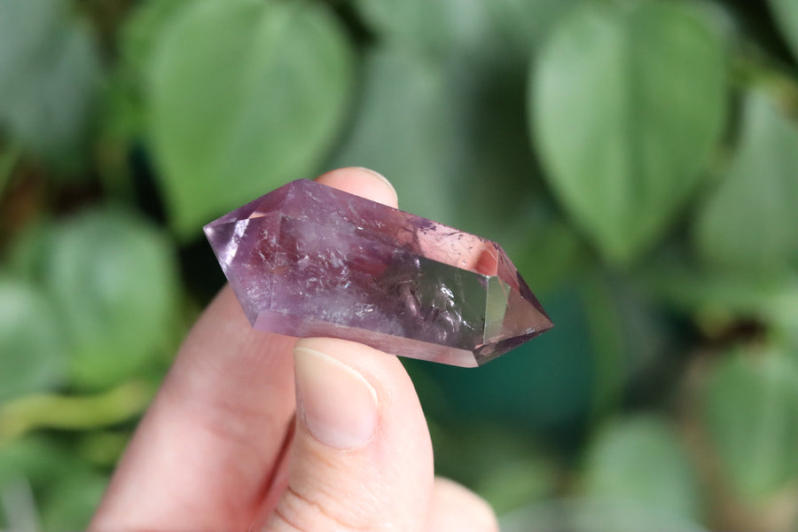 Amethyst double terminated point 1 new