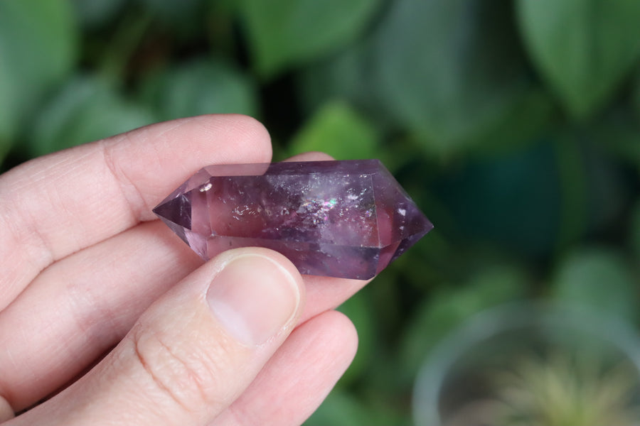 Amethyst double terminated point 1 new