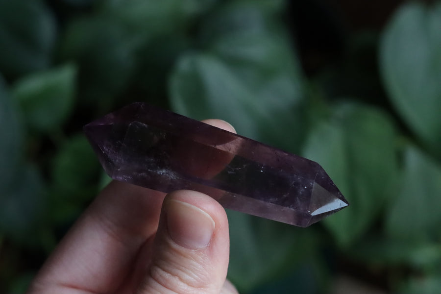 Amethyst double terminated point 3 new
