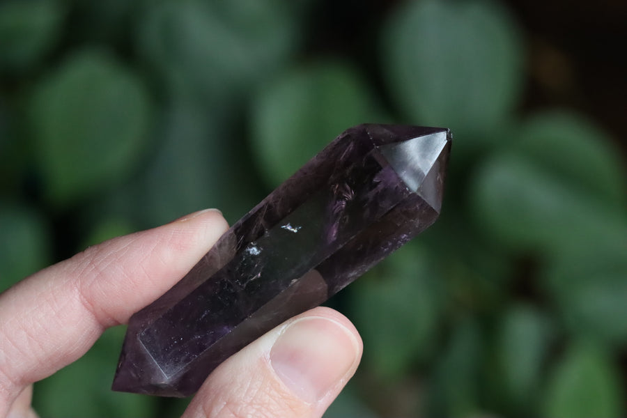 Amethyst double terminated point 3 new