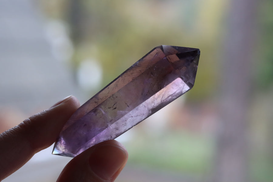 Amethyst double terminated point 3 new