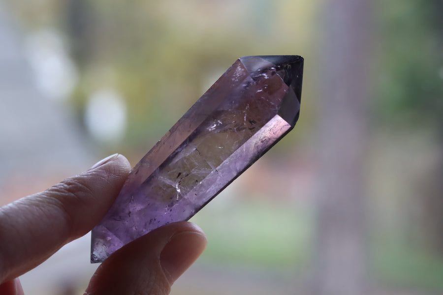Amethyst double terminated point 3 new