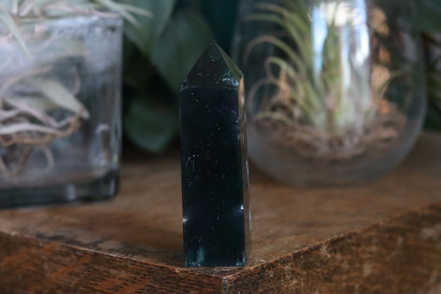 Moss agate tower 4