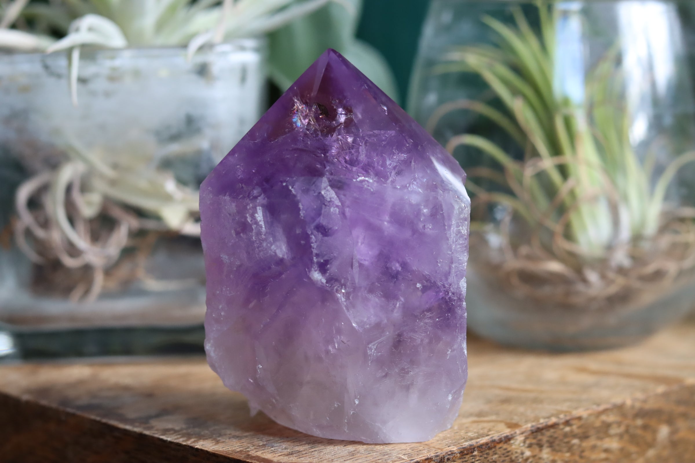 Bolivian amethyst point 3