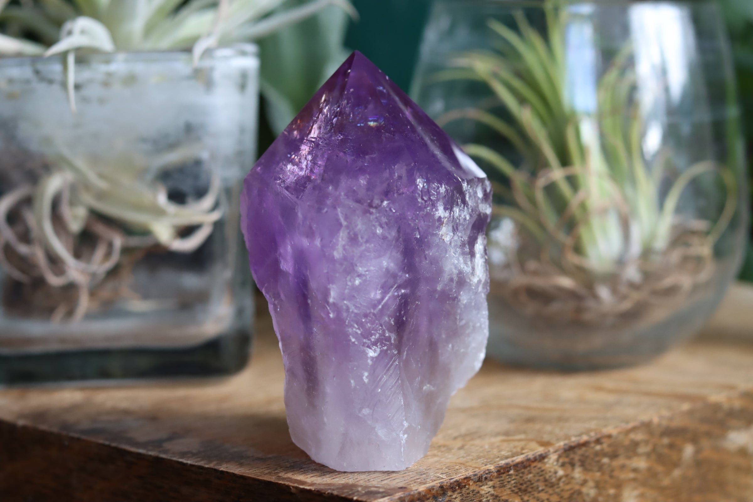 Bolivian amethyst point 3