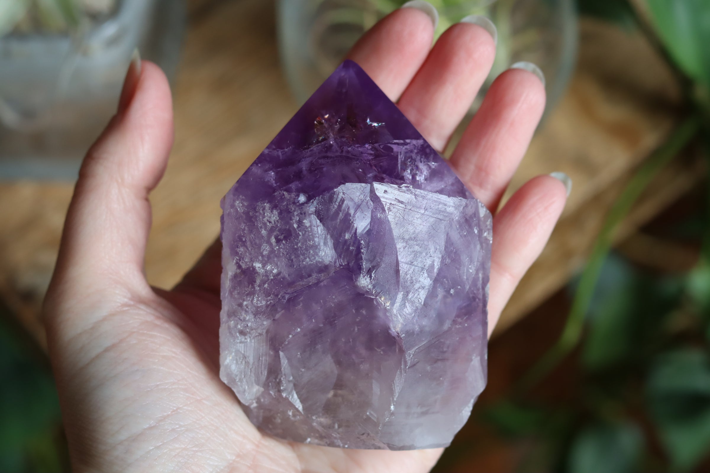 Bolivian amethyst point 3