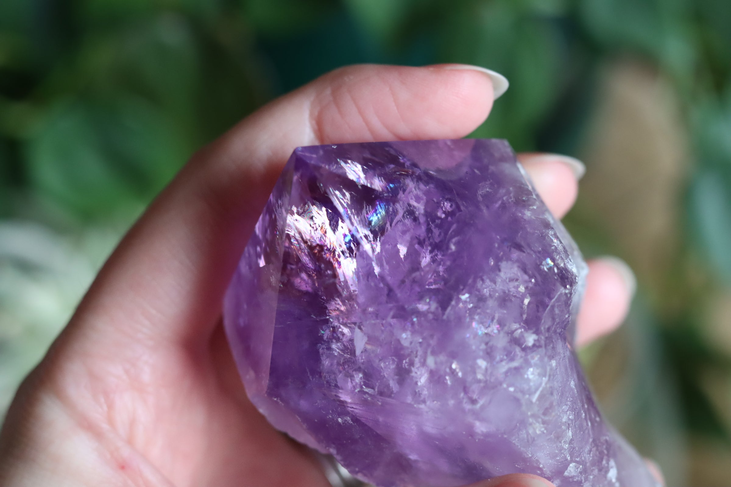 Bolivian amethyst point 3