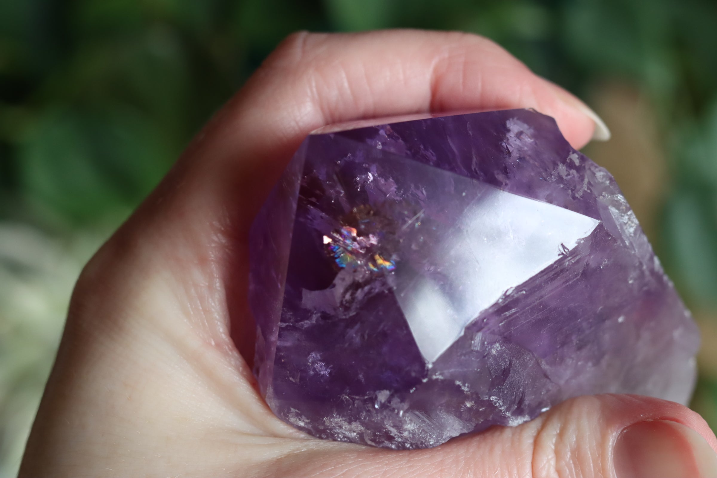 Bolivian amethyst point 3