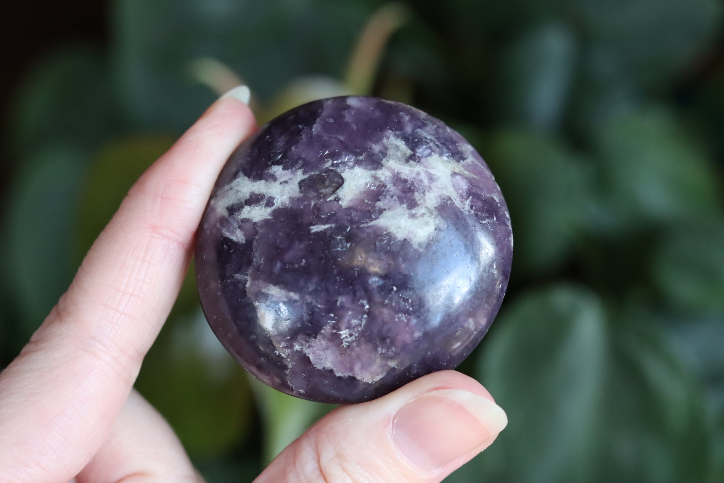 Lepidolite pocket stone 2