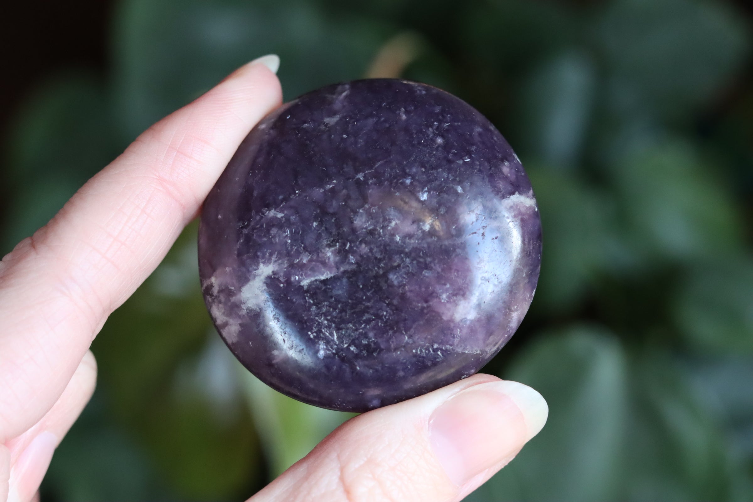 Lepidolite pocket stone 2