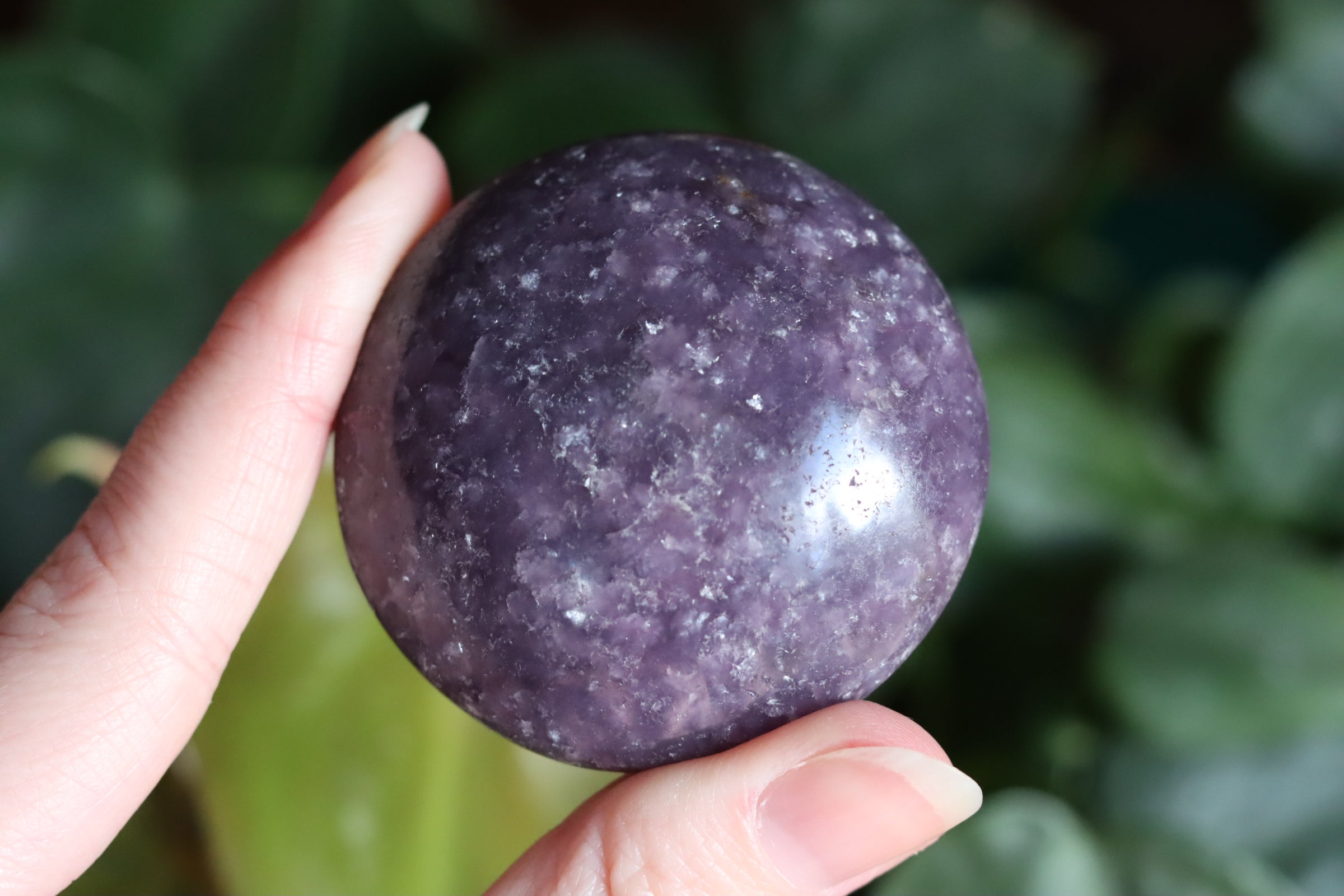 Lepidolite pocket stone 6