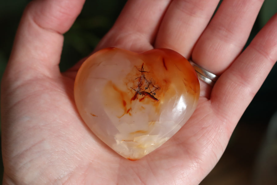 Carnelian heart 11