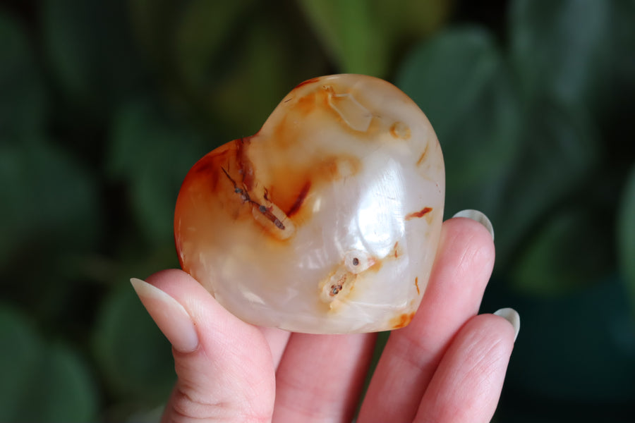 Carnelian heart 11