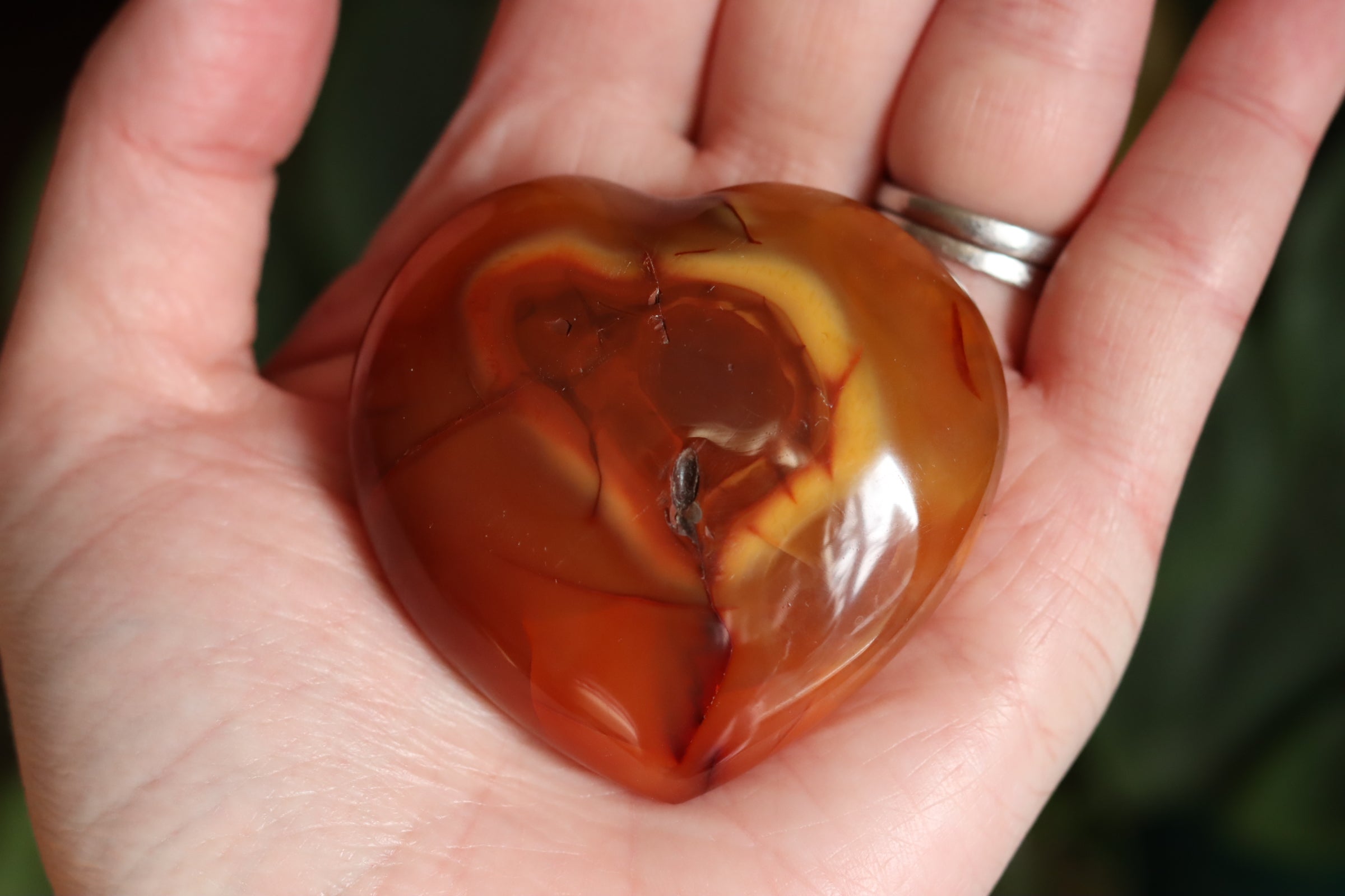 Carnelian heart 14