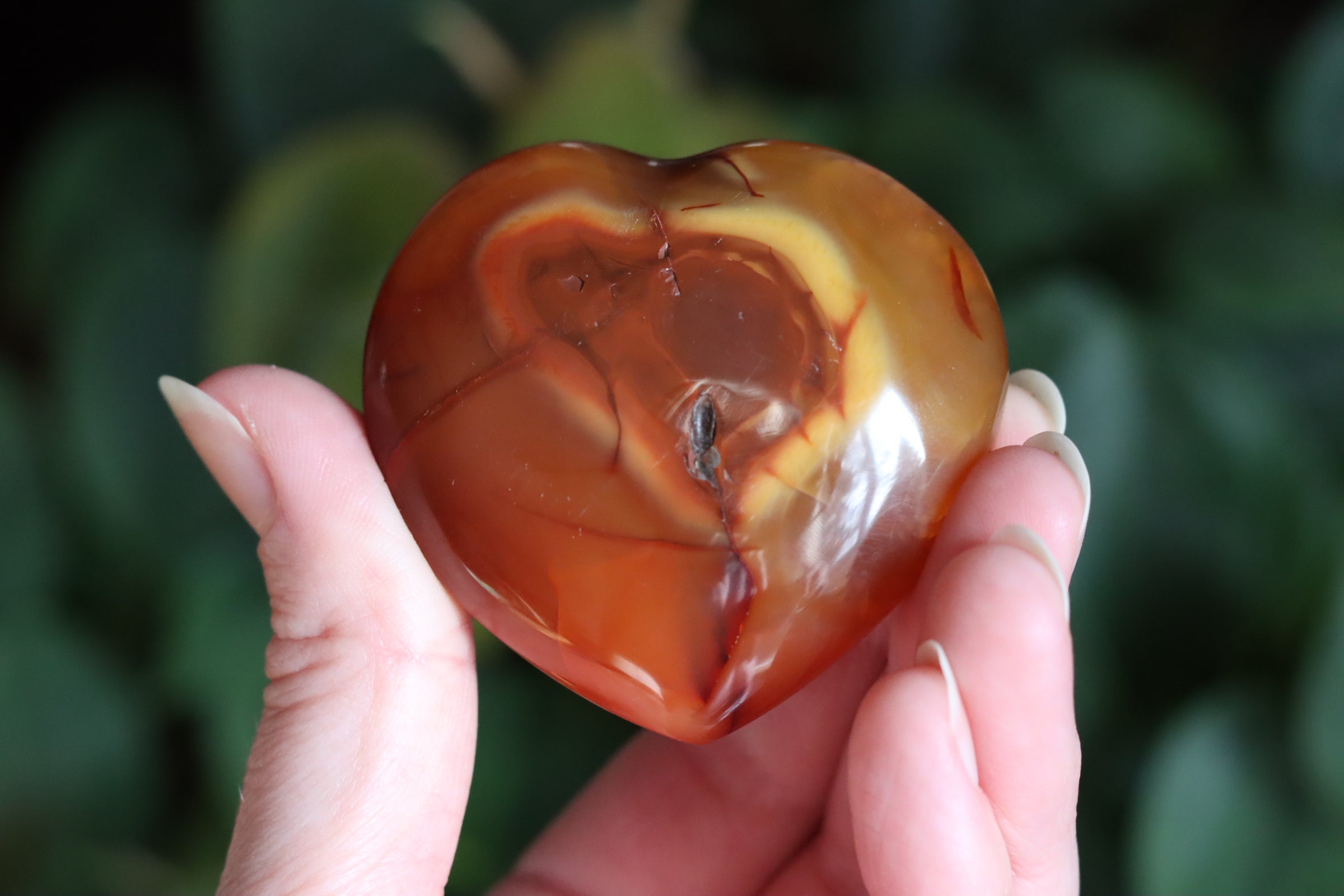 Carnelian heart 14