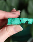 Semi polished malachite slab 6 new
