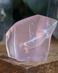 Rose quartz free form from Mozambique 13 new