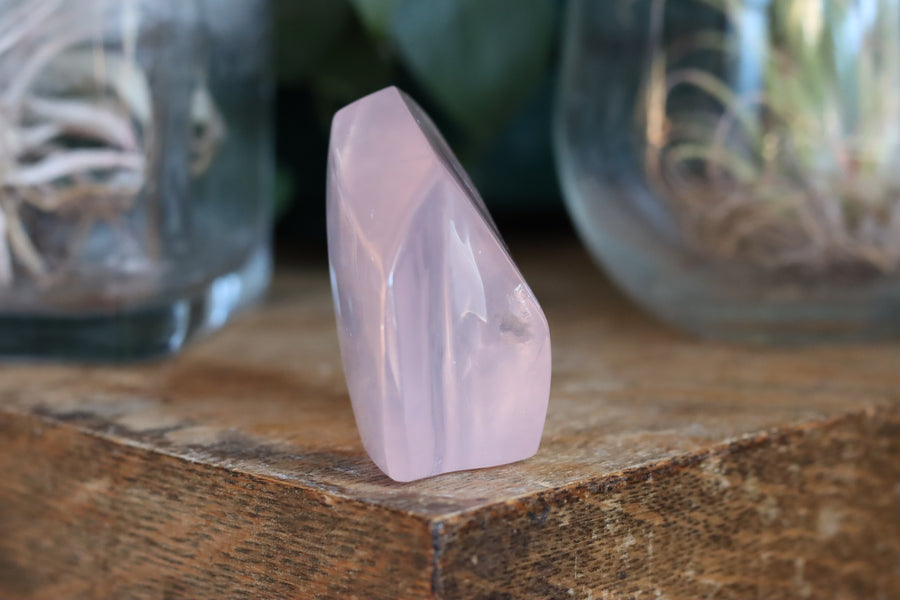 Rose quartz free form from Mozambique 13 new