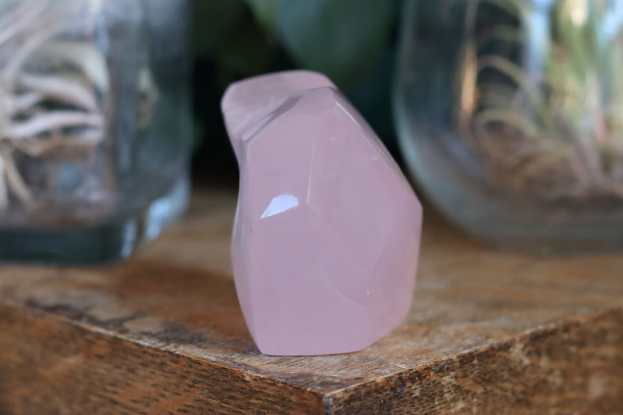 Rose quartz free form from Mozambique 14 new