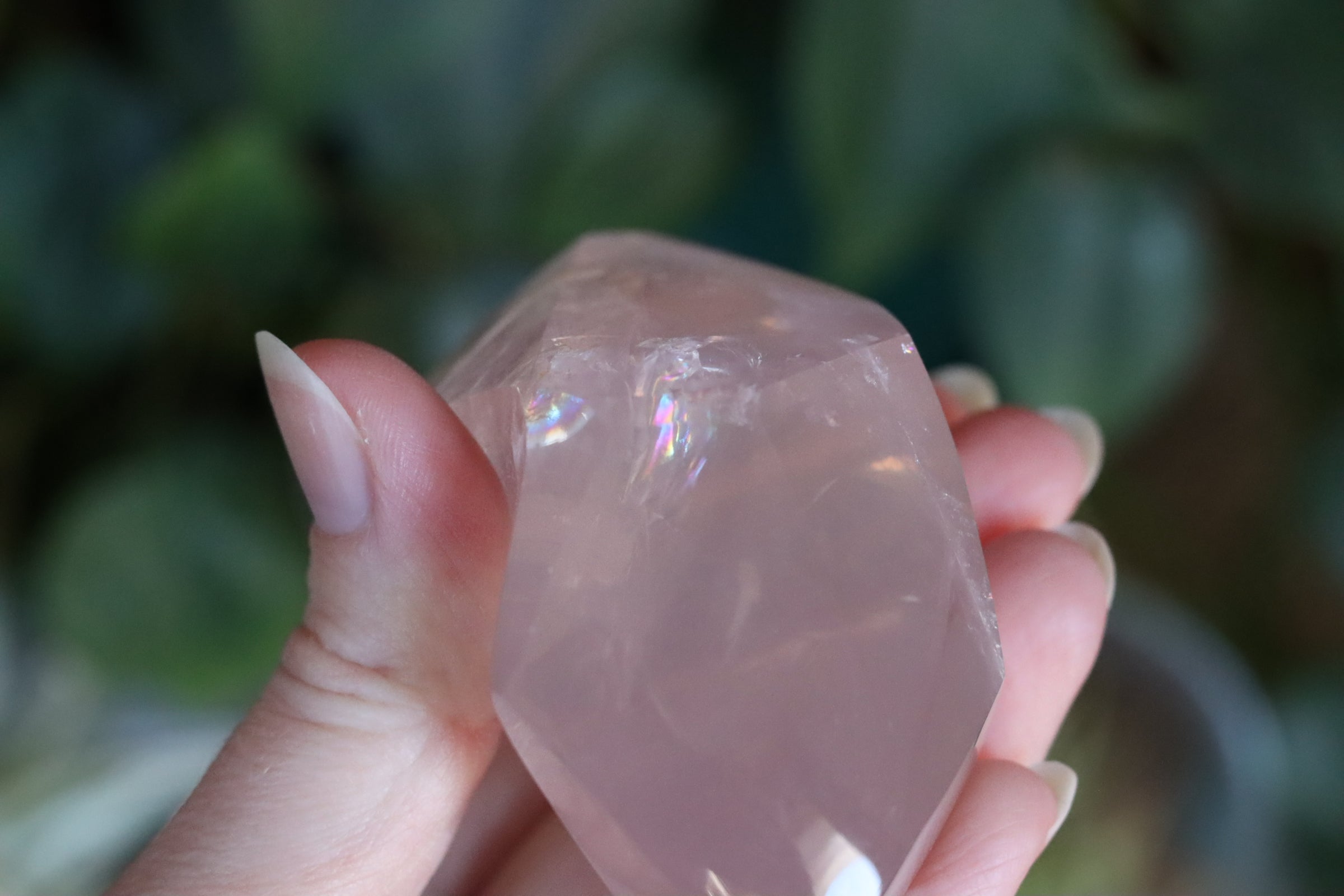 Rose quartz free form from Mozambique 15
