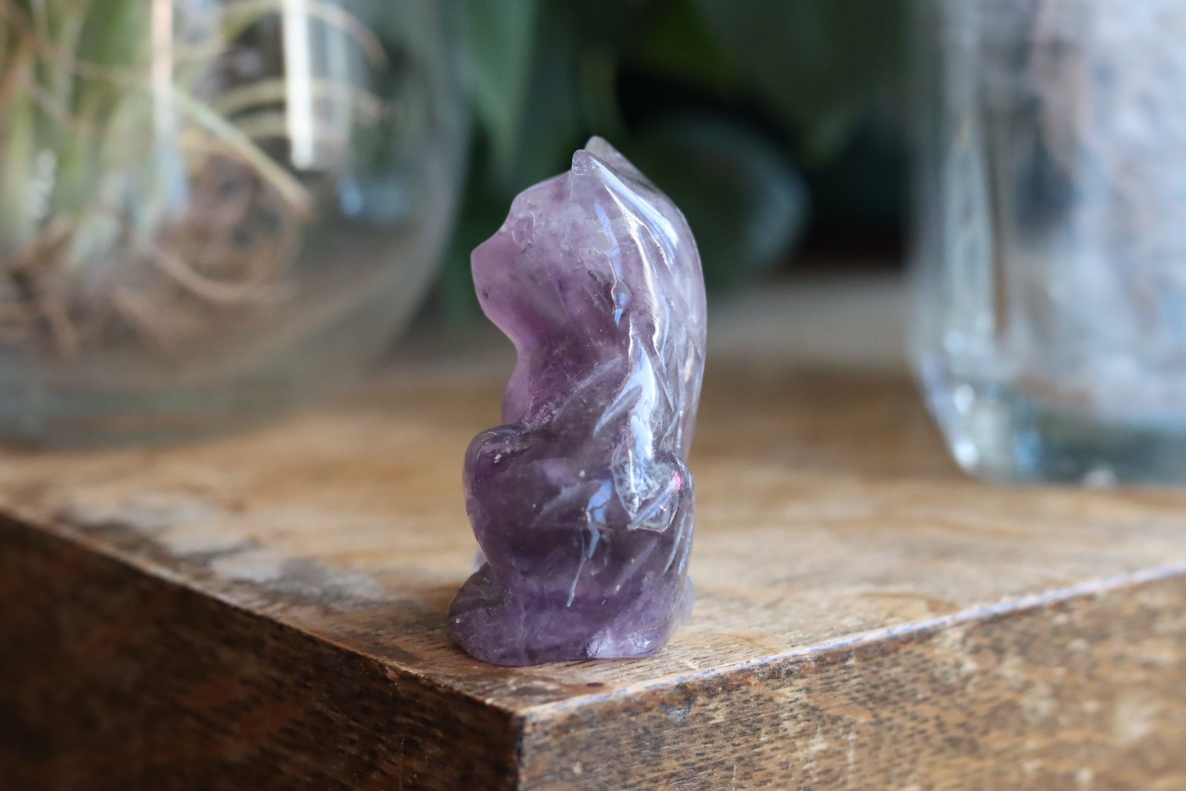 Rainbow fluorite cat 2