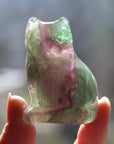 Rainbow fluorite cat 3 new