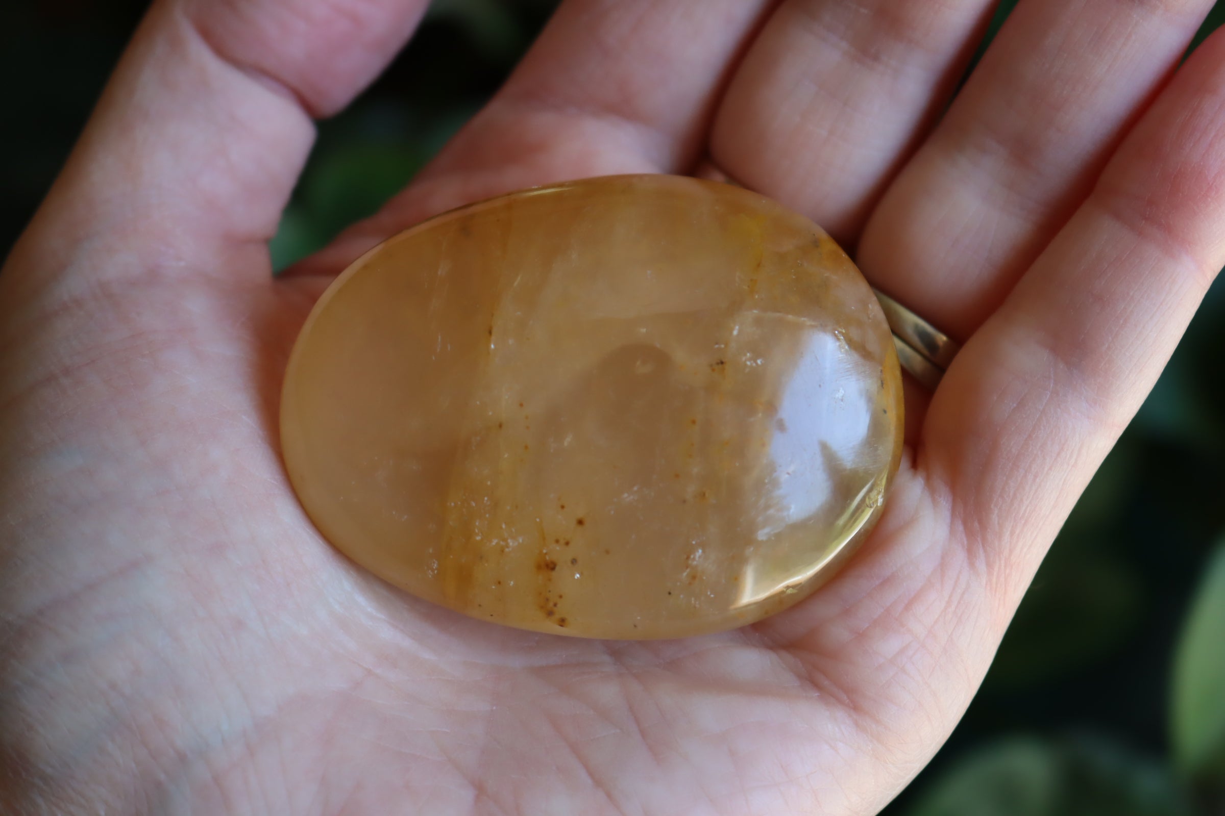 Golden healer pocket stone 17 new