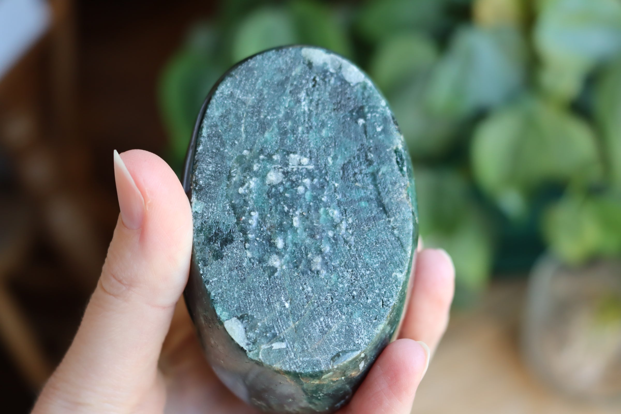 Green apatite free form 7 new