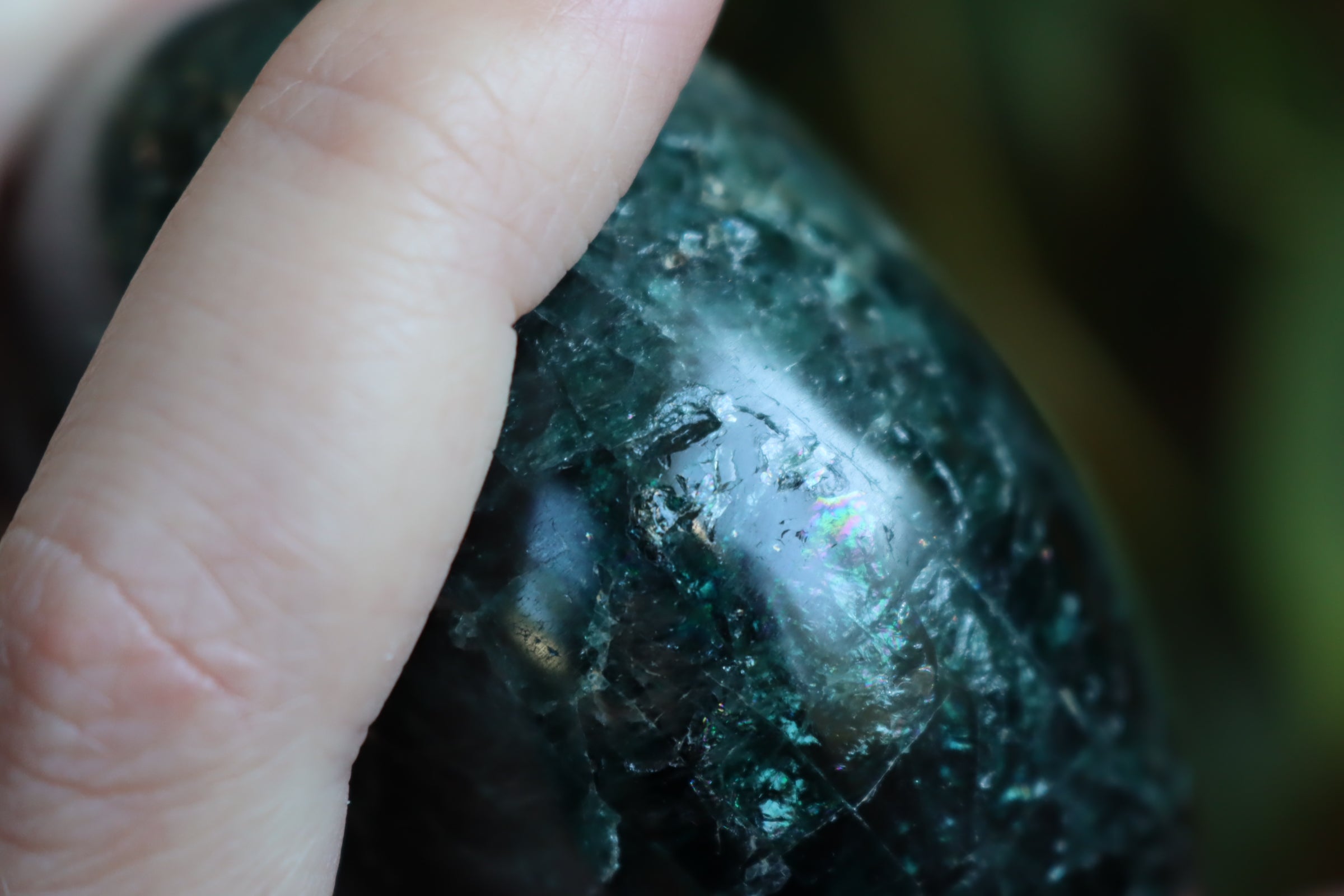 Green apatite free form 7 new