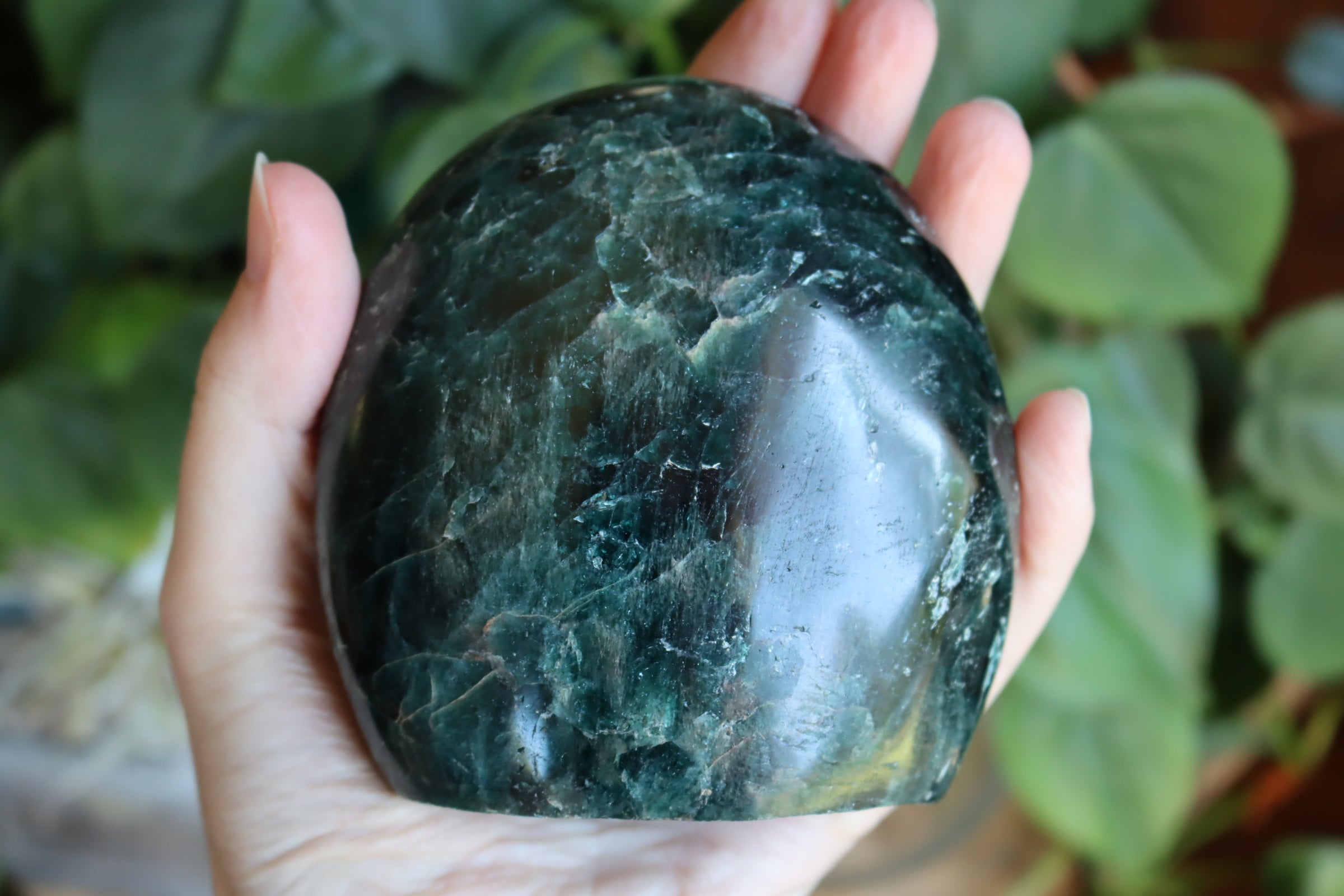 Green apatite free form 7 new