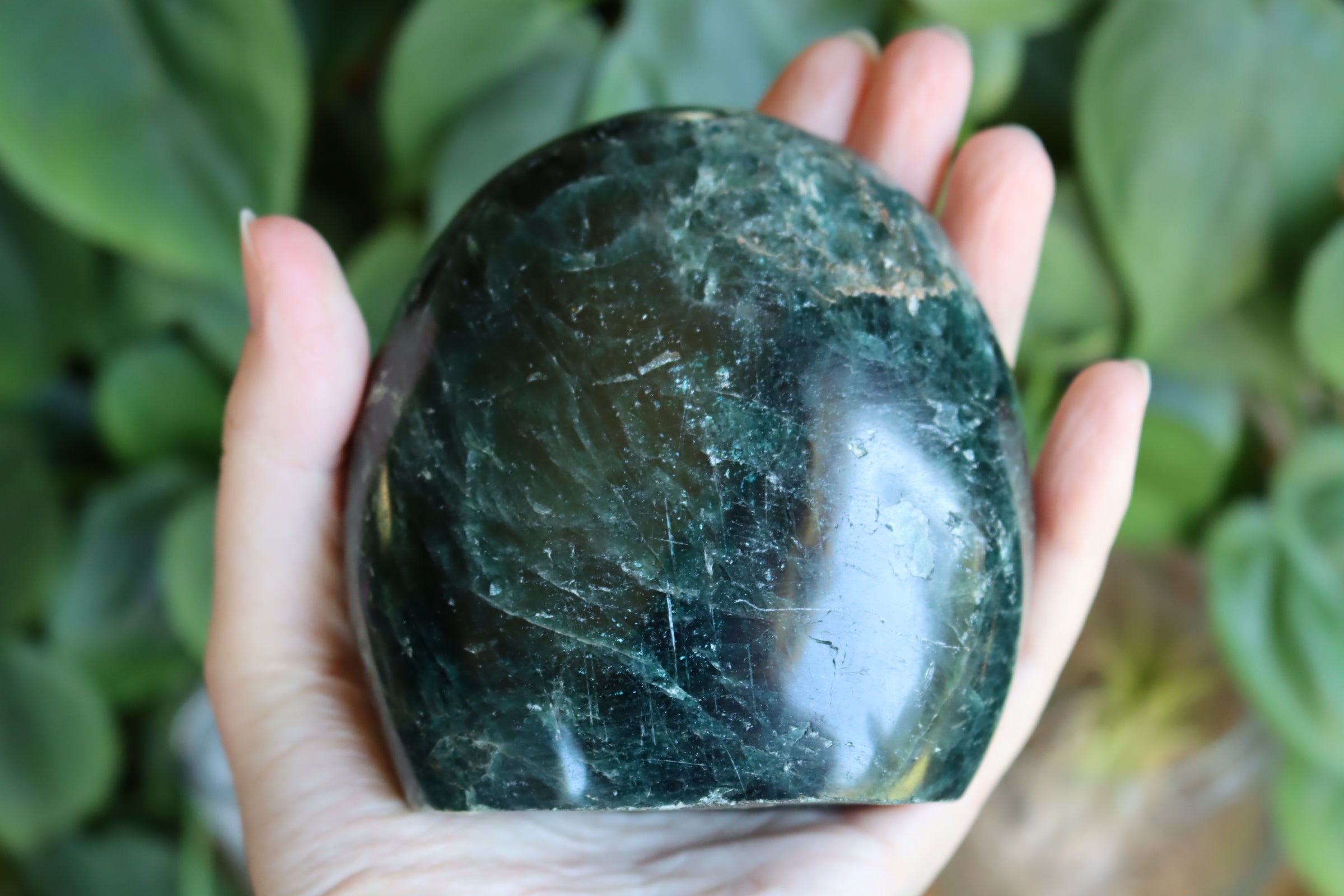 Green apatite free form 7 new