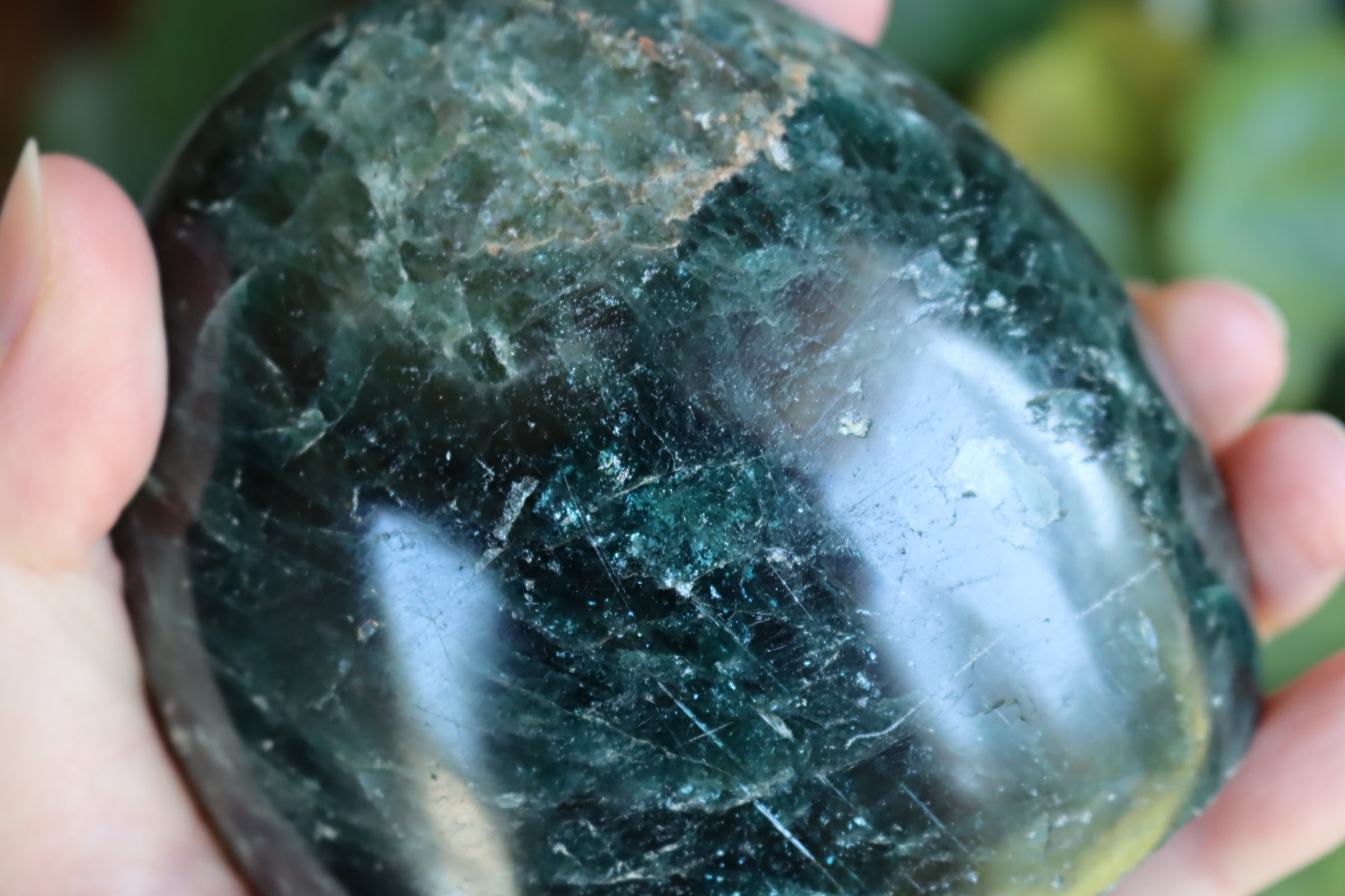 Green apatite free form 7 new
