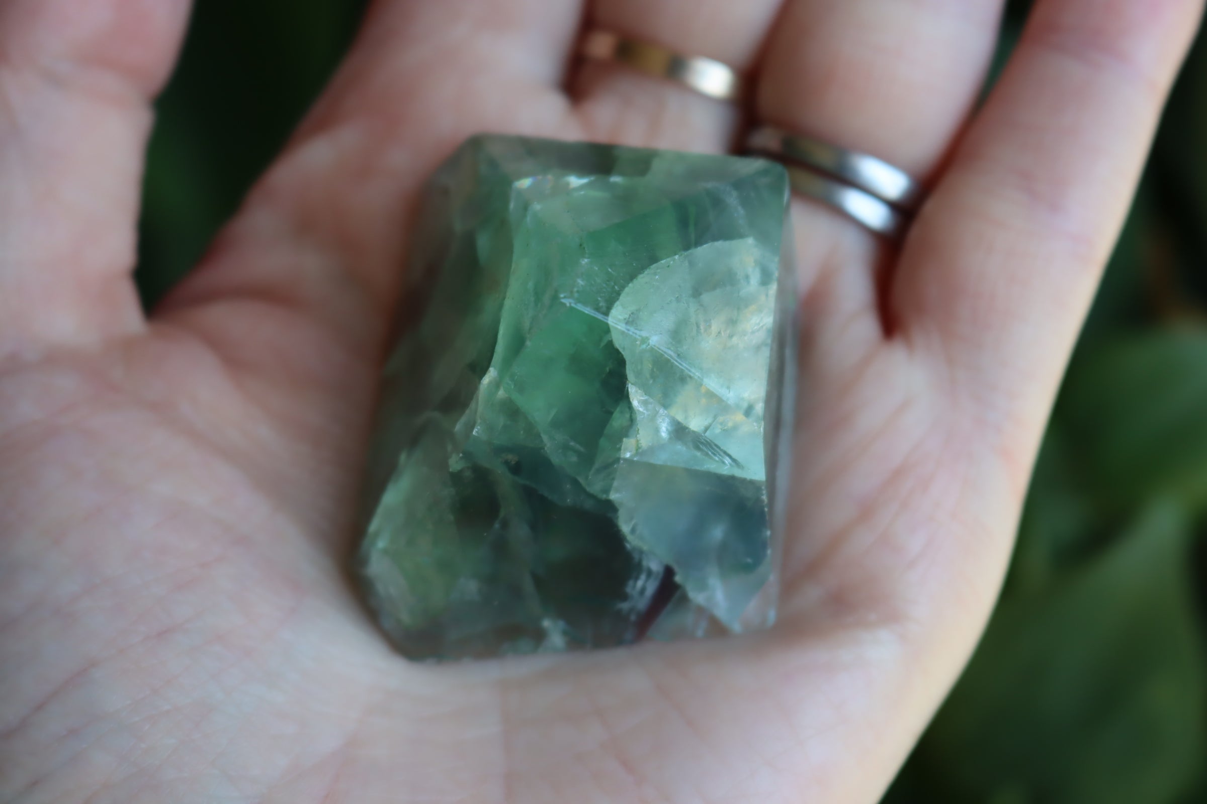 Rainbow fluorite free form 3 new