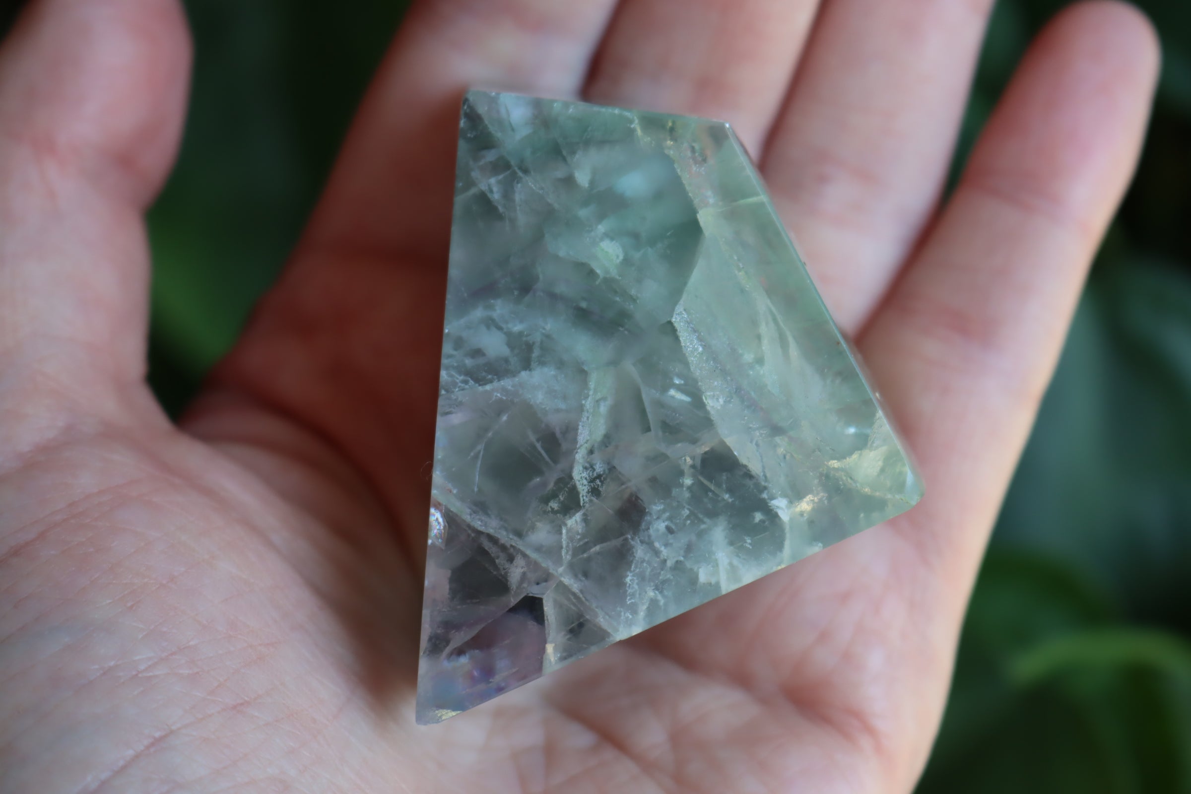Rainbow fluorite free form 6 new