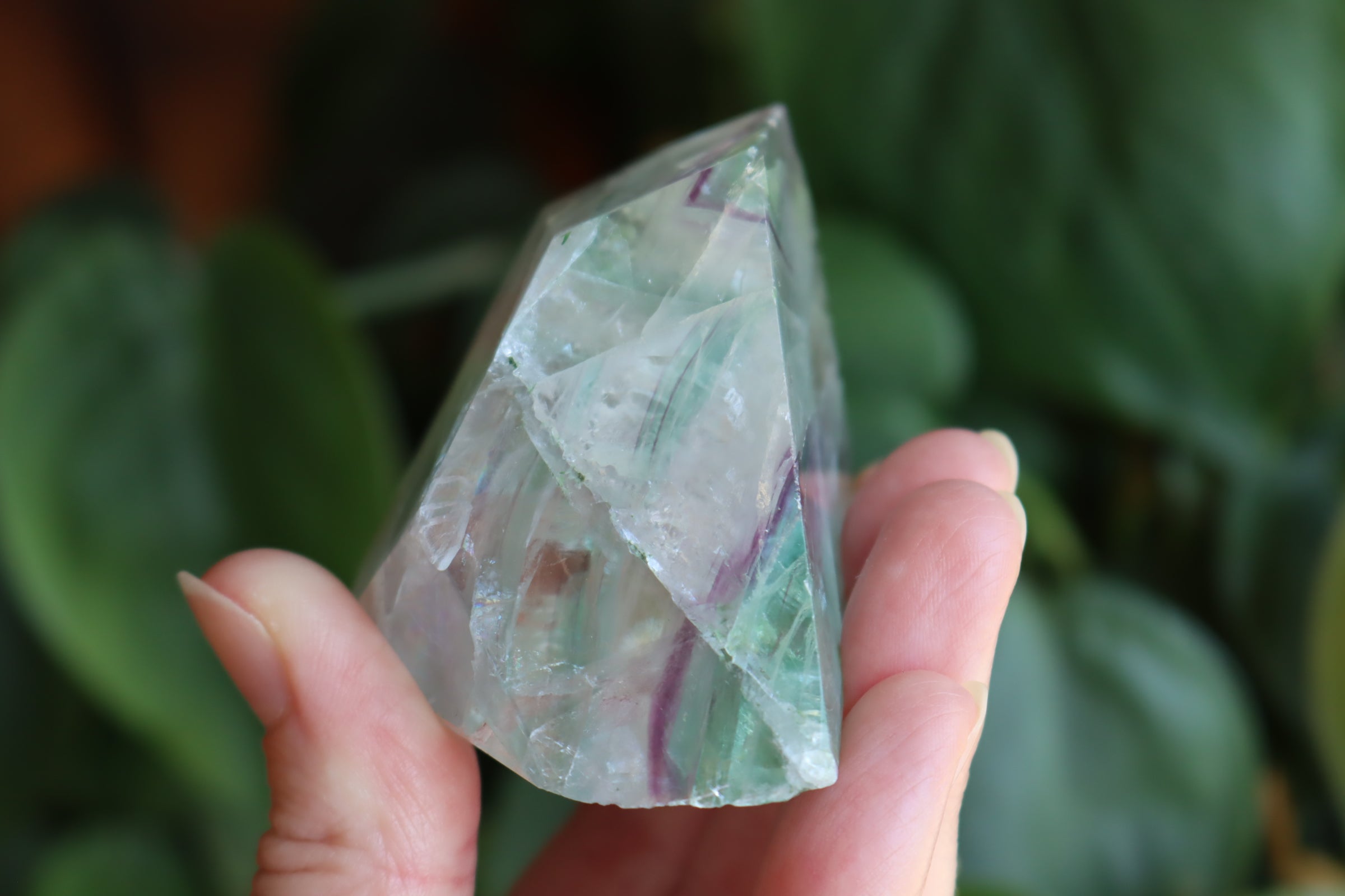 Rainbow fluorite free form 7 new