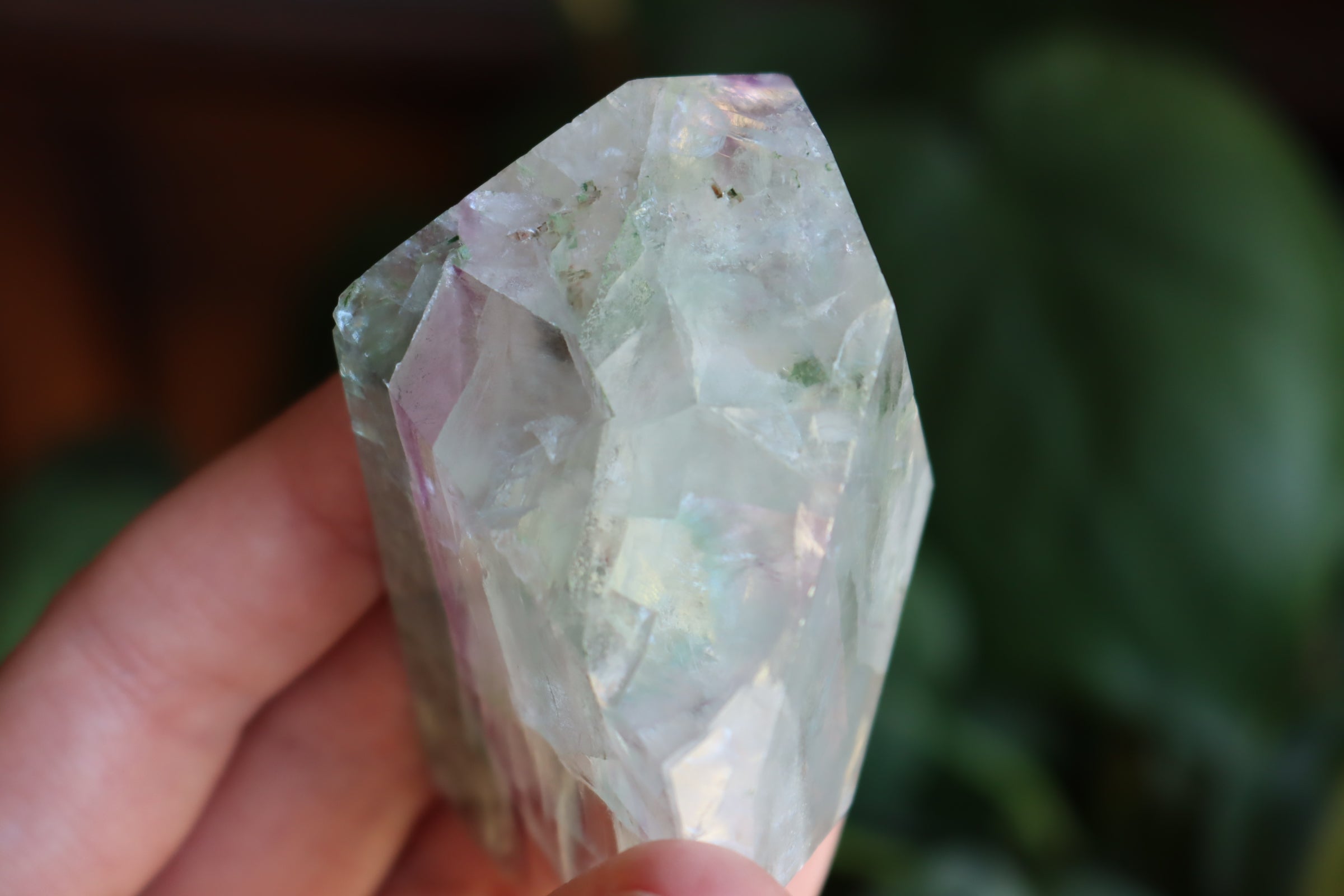 Rainbow fluorite free form 7 new