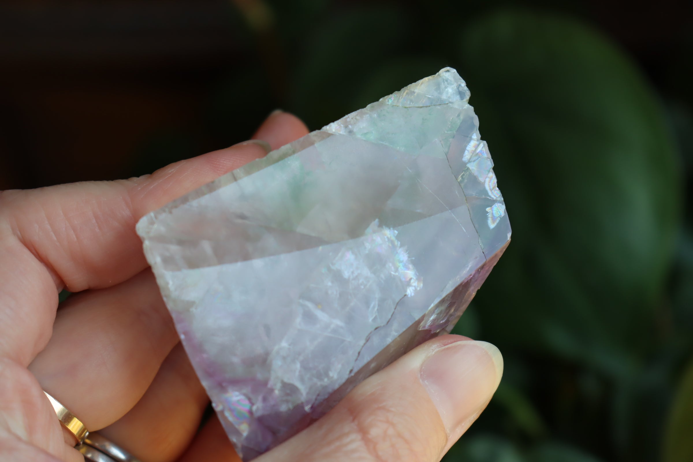 Rainbow fluorite free form 8 new