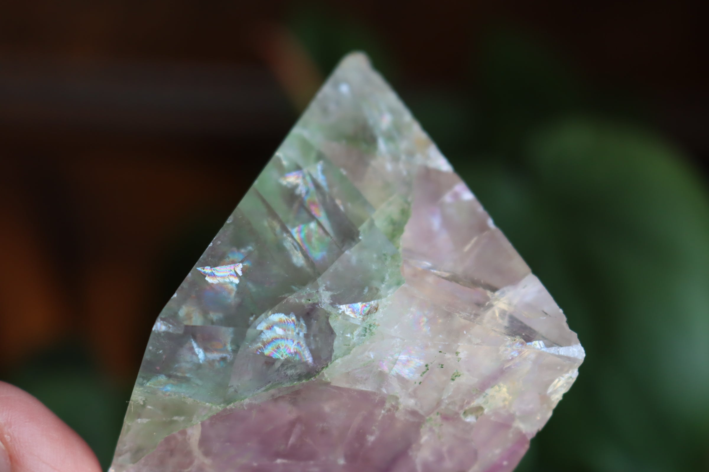 Rainbow fluorite free form 8 new