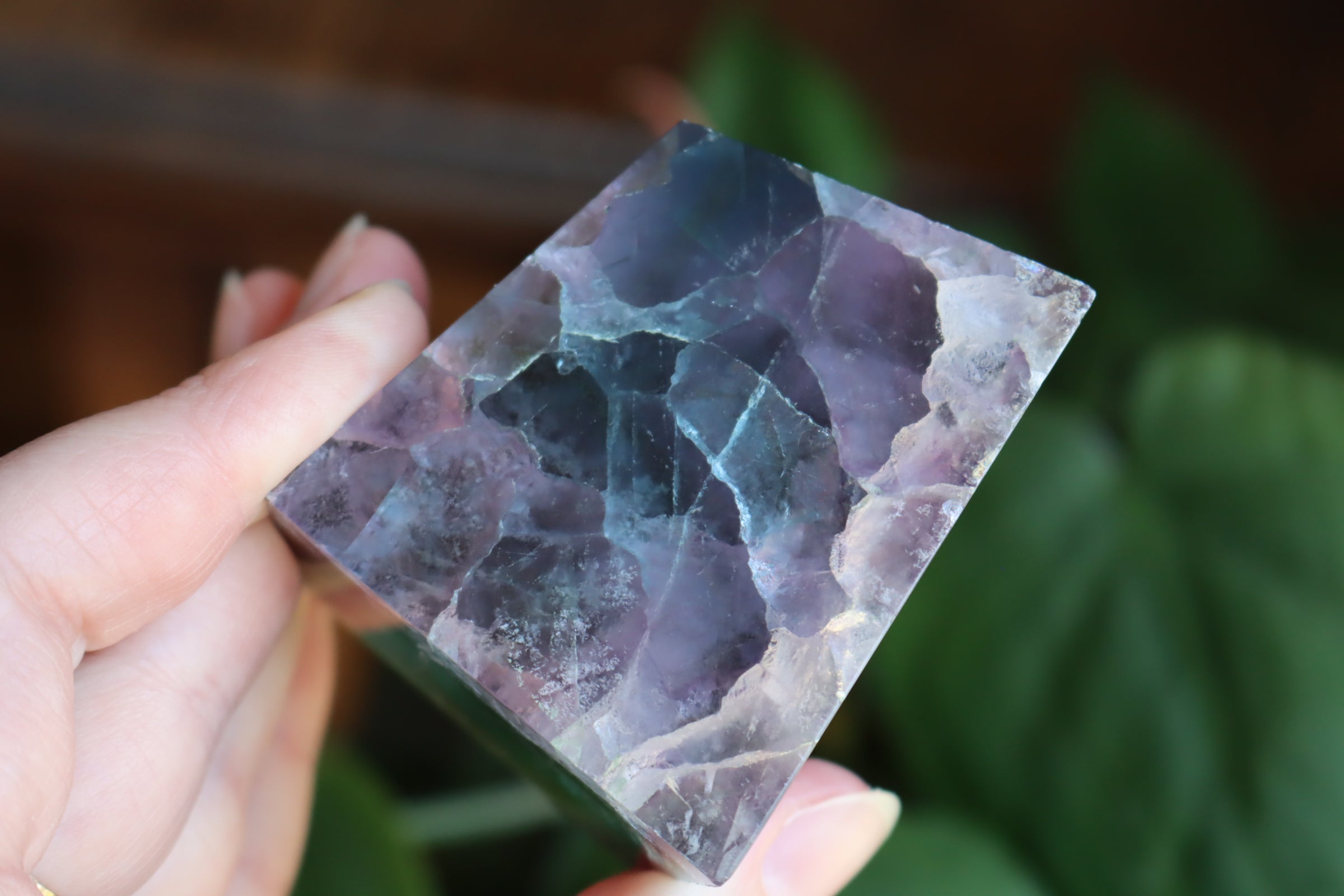 Rainbow fluorite free form 9 new