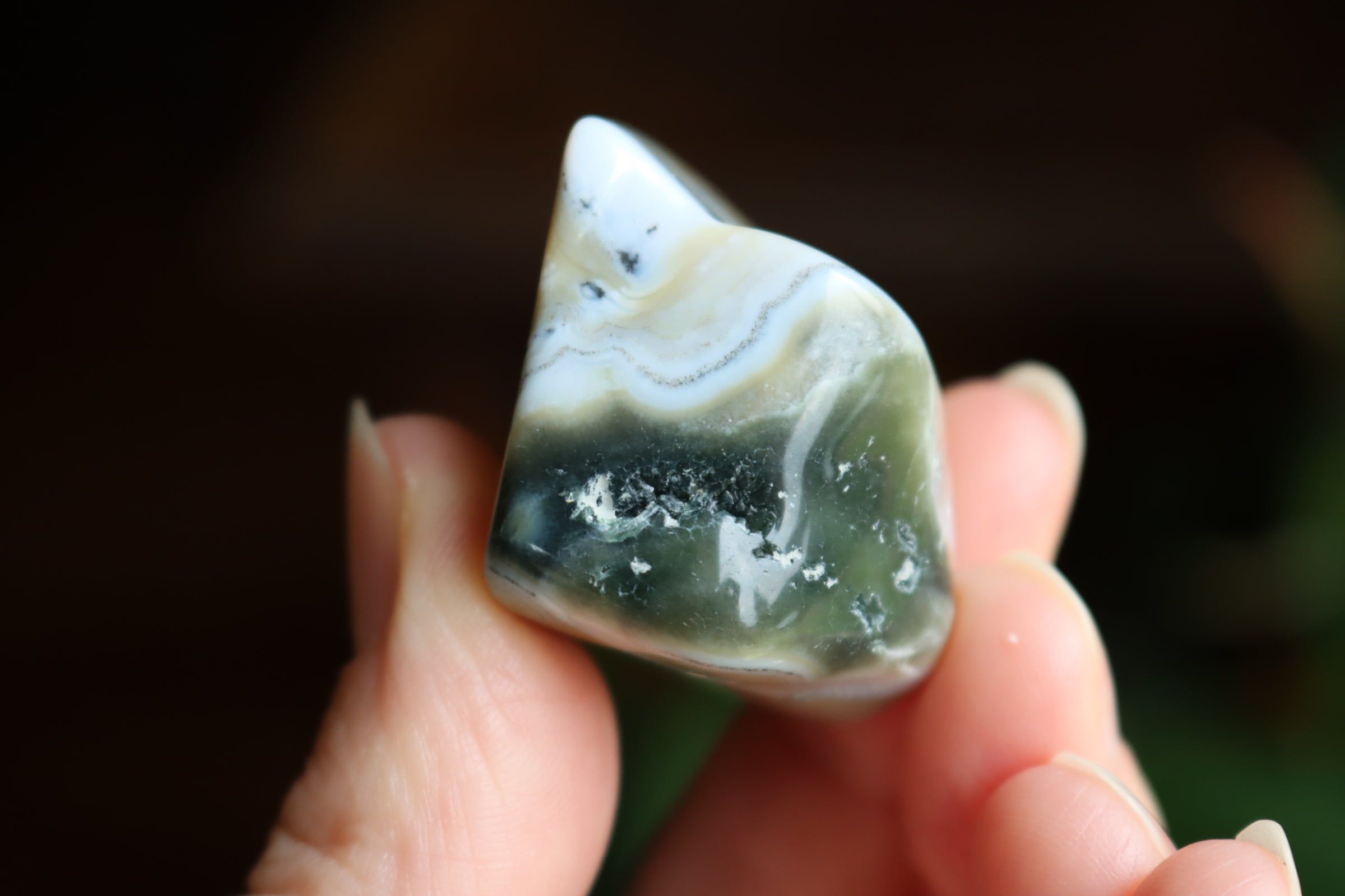 Ocean jasper tumbled stone 2 new