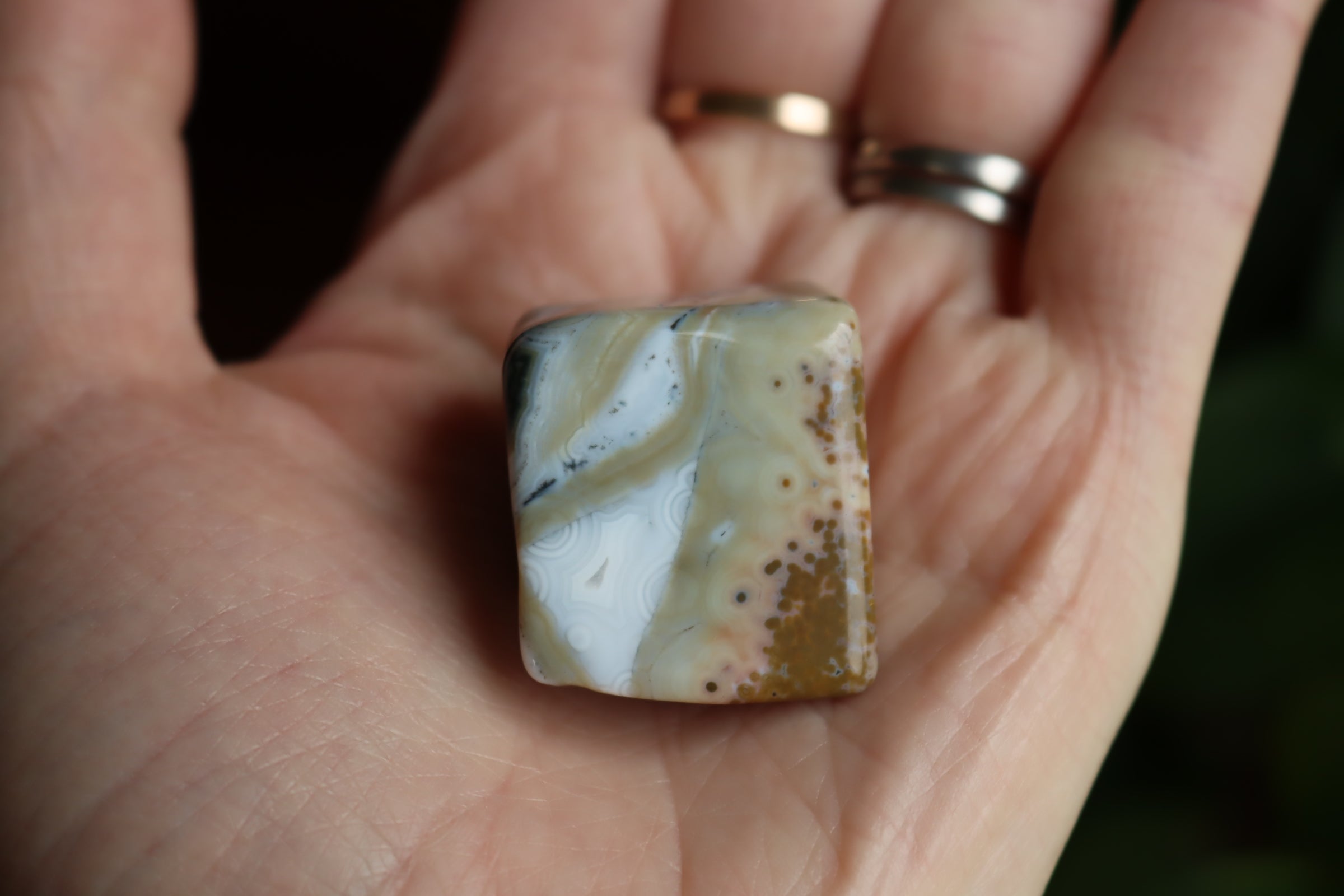 Ocean jasper tumbled stone 2 new