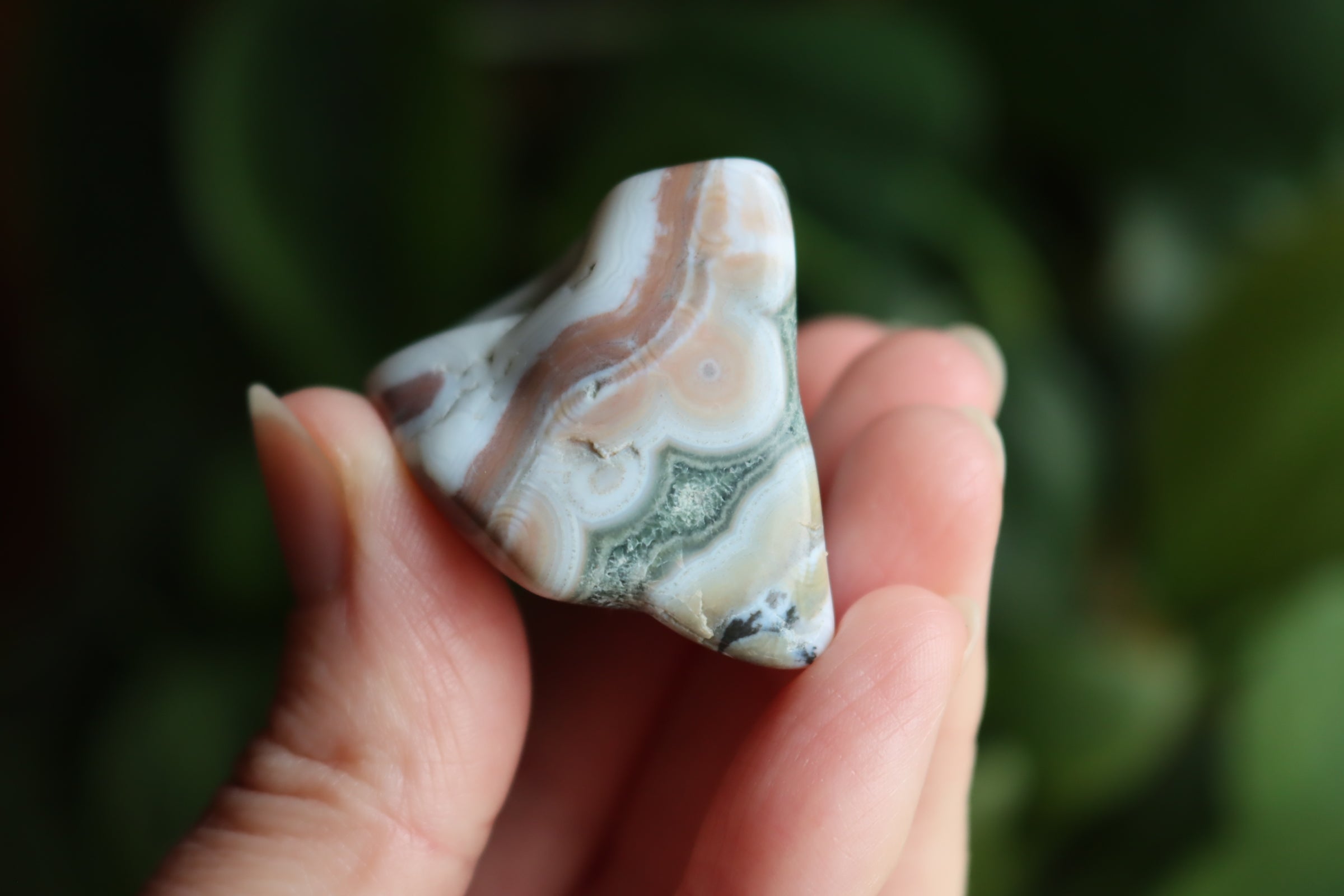Ocean jasper tumbled stone 9 new