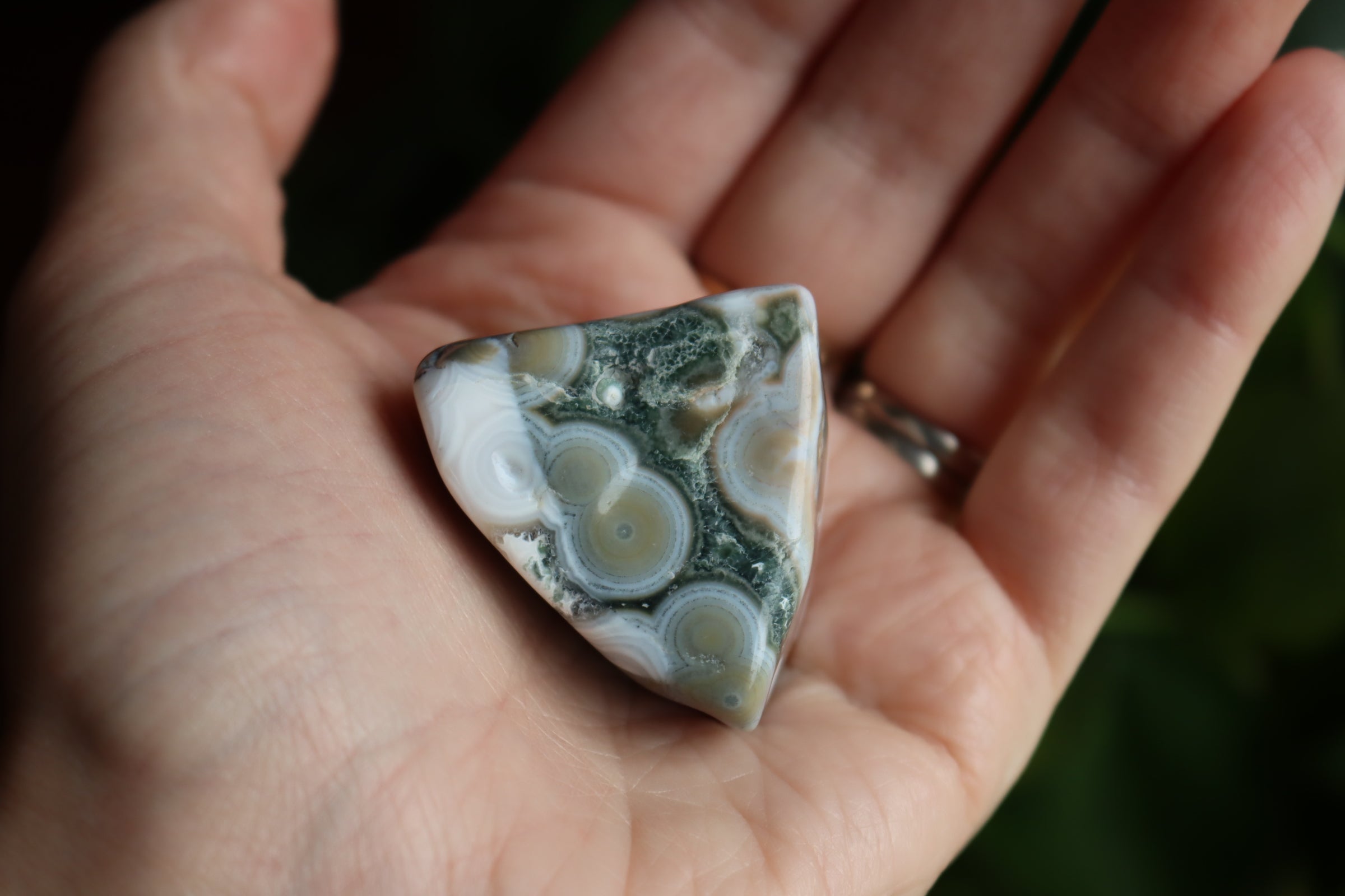Ocean jasper tumbled stone 9 new