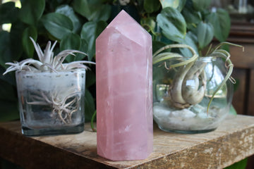 Rose quartz tower 1