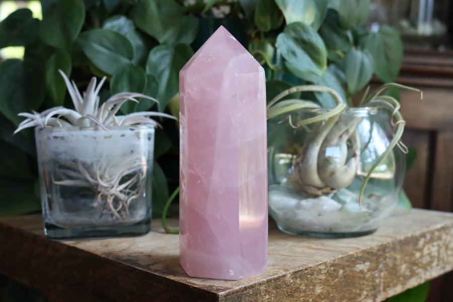 Rose quartz tower 1