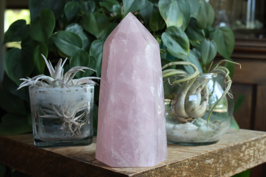 Rose quartz tower 2