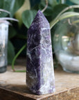 Lepidolite tower 2