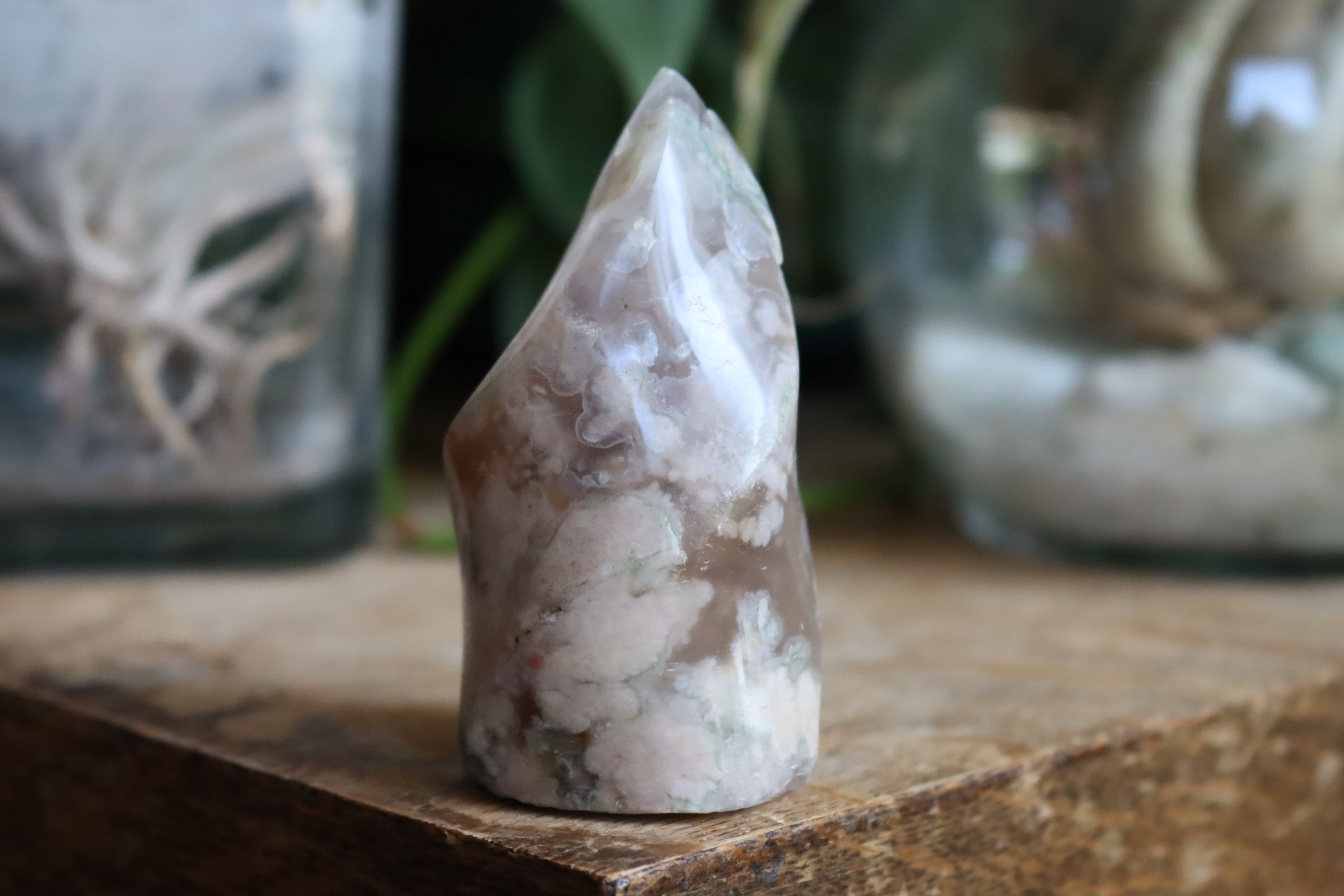 Flower agate flame 10