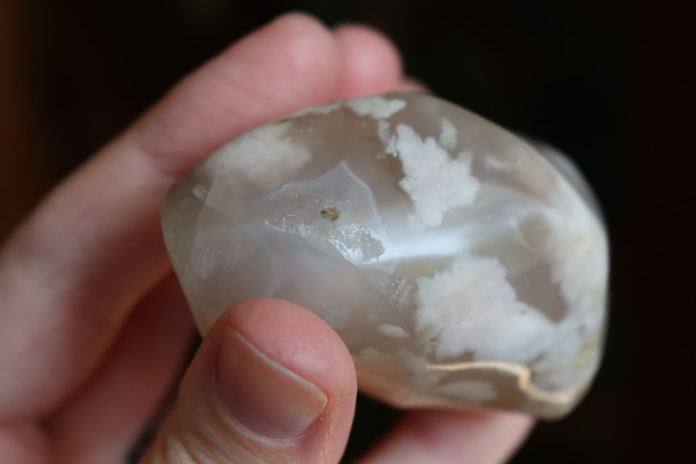 Flower agate flame 11